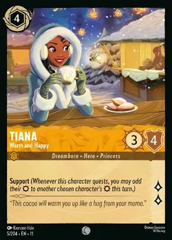 Tiana - Felice e al Calduccio — Amber Personaggio from Winterspell