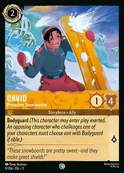 David - Snowboarder Protettivo