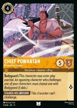 Capo Powhatan - Leader Protettivo