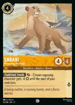 Sarabi - Protettrice del Branco