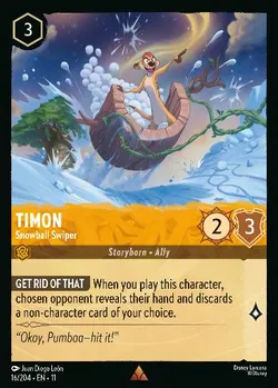 Timon - Rubapalle di Neve