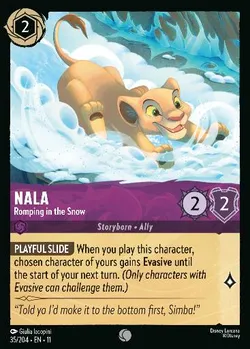 Nala - Che Gioca nella Neve