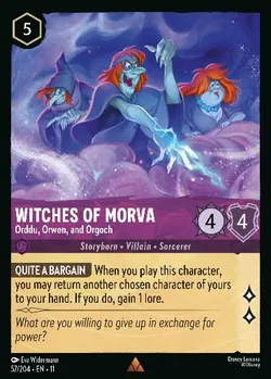 Streghe di Morva - Orchina, Orcona e Orvina