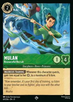 Mulan - Recluta Piena di Risorse