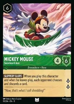 Topolino - Asso dello Snowboard