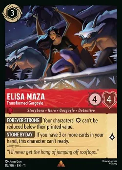 Elisa Maza - Trasformata in Gargoyle