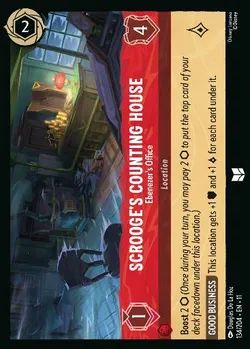 Ufficio Contabile di Scrooge - Scrivania di Ebenezer