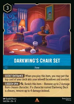 Set di Sedie di Darkwing