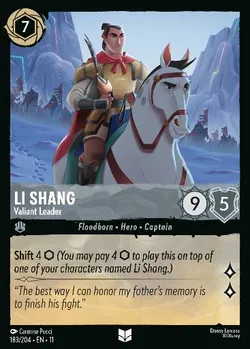Li Shang - Leader Valoroso