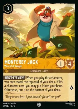 Monterey Jack - Watchful Ranger — Amber Character from Wilds Unknown