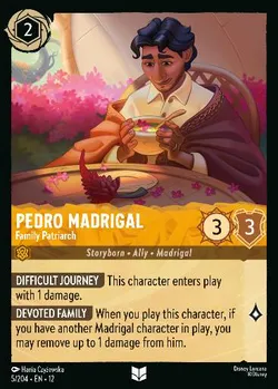 Pedro Madrigal - Family Patriarch — Amber Character from Wilds Unknown