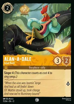 Alan-a-Dale - Loyal Bard — Amber Character