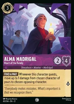 Alma Madrigal - Heart of the Family — Amethyst Character