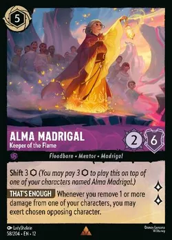 Alma Madrigal - Keeper of the Flame — Amethyst Character