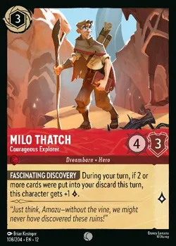 Milo Thatch - Courageous Explorer
