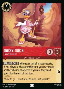 Daisy Duck - Trendy Traveler