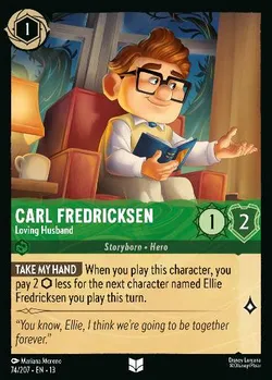 Carl Fredricksen - Loving Husband