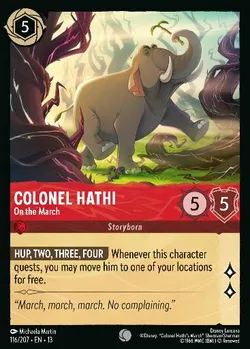 Colonel Hathi - On the March