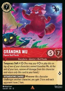 Grandma Wu - Fierce Red Panda
