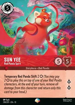 Sun Yee - Red Panda Spirit