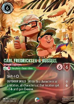Carl Fredricksen & Russell - Intrepid Explorers