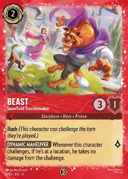 Beast - Snowfield Troublemaker — Ruby Character from Winterspell
