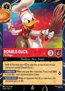 Donald Duck - Pie Slinger