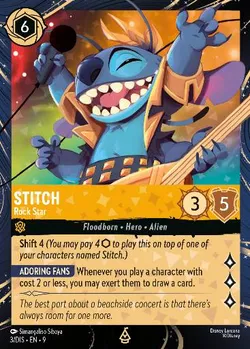 Stitch - Rock Star