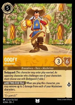 Goofy - Musketeer