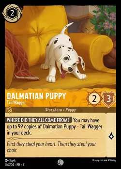 Cucciolo di Dalmata - Scodinzolante