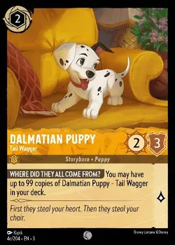 Cucciolo di Dalmata - Scodinzolante