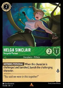 Helga Sinclair - Socia Vendicativa