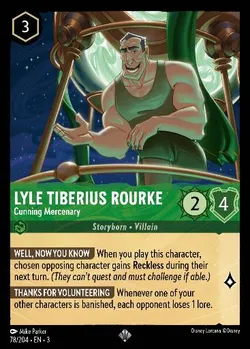 Lyle Tiberius Rourke - Astuto Mercenario