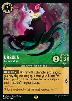 Ursula - Ingannatrice di Tutti