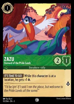 Zazu - Attendente delle Terre del Branco