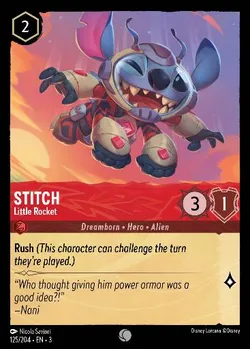 Stitch - Piccolo Razzo