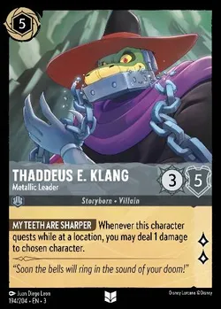 Thaddeus Tuono - Leader Metallico