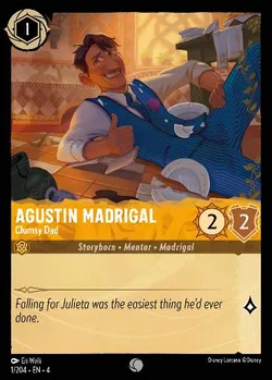 Agustín Madrigal - Papà Impacciato — Amber Personaggio