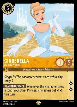 Cenerentola - Tessitrice di Melodie — Amber Personaggio from Ursula's Return