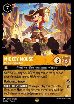 Topolino - Capitano Moschettiere