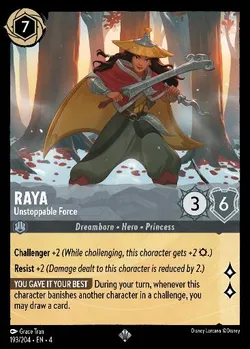 Raya - Forza Inarrestabile