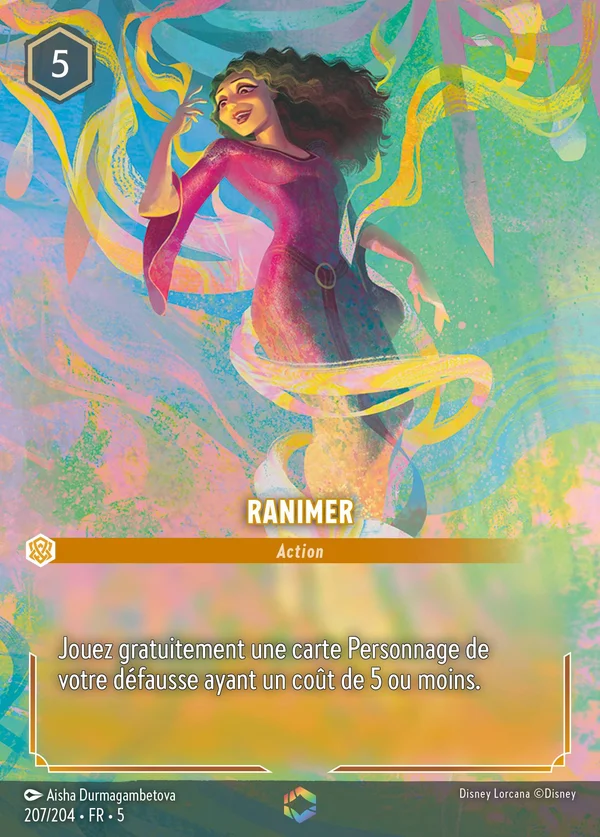 Ranimer — Disney Lorcana Action card from Shimmering Skies