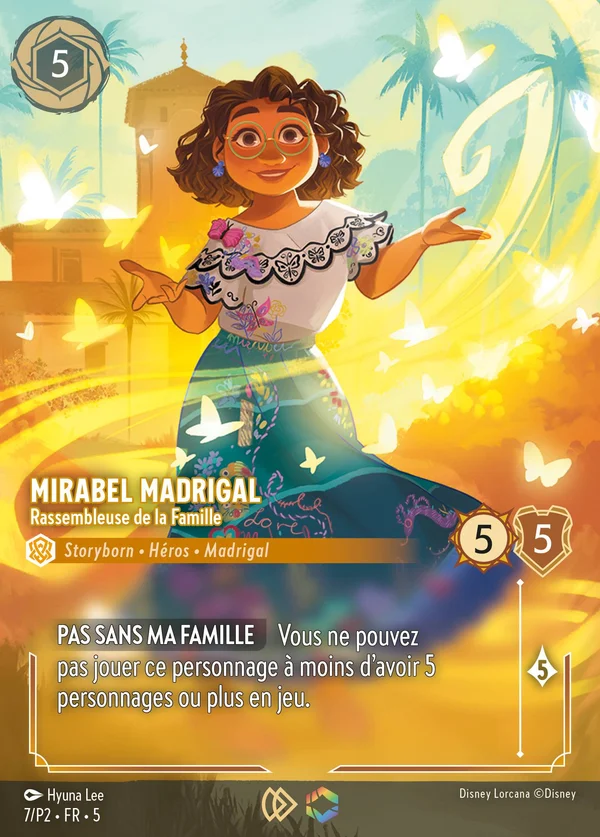 Mirabel Madrigal - Rassembleuse de la Famille — Disney Lorcana Personnage card from Shimmering Skies