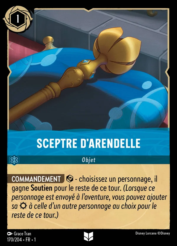 Sceptre d'Arendelle — Disney Lorcana Objet card from The First Chapter