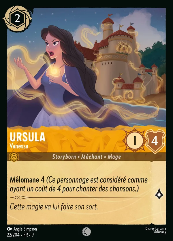 Ursula - Vanessa — Disney Lorcana Personnage card from Fabled