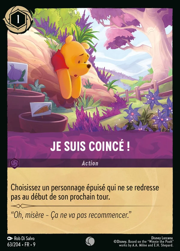 Je suis coincé ! — Disney Lorcana Action card from Fabled