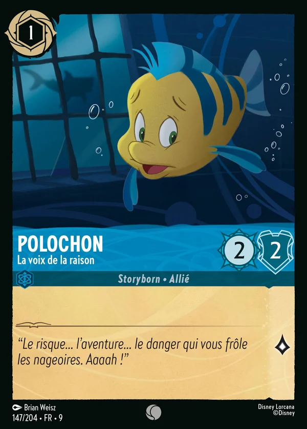 Polochon - La voix de la raison — Disney Lorcana Personnage card from Fabled