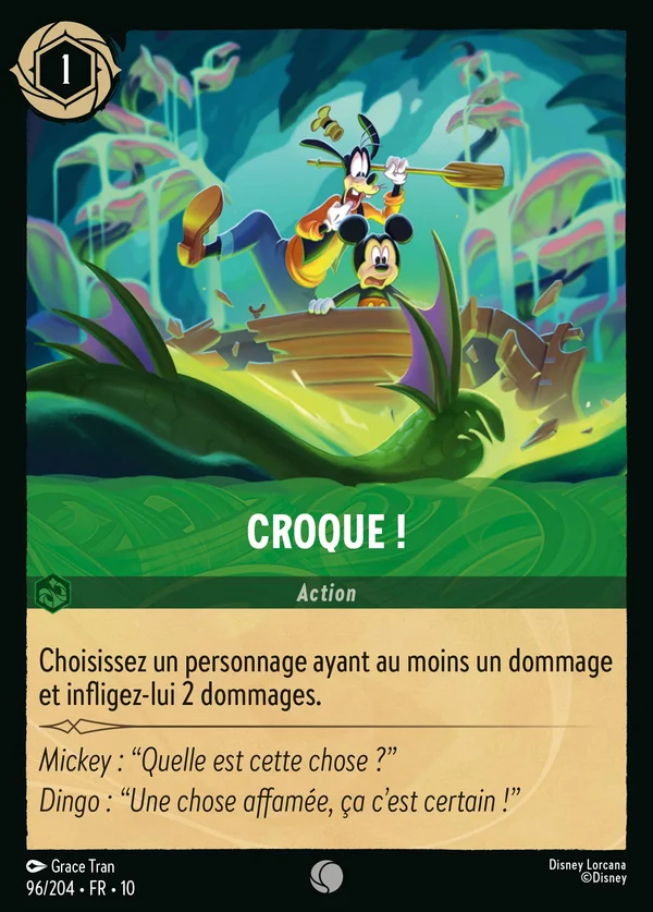 Croque ! — Disney Lorcana Action card from Whispers in the Well