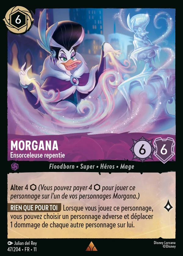 Morgana - Ensorceleuse repentie — Disney Lorcana Personnage card from Winterspell