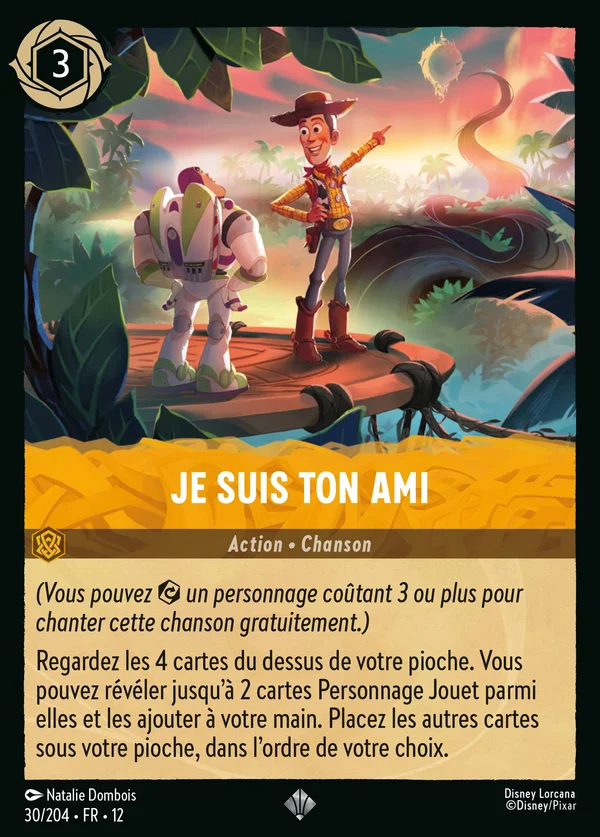 Je suis ton ami — Disney Lorcana Action card from Wilds Unknown